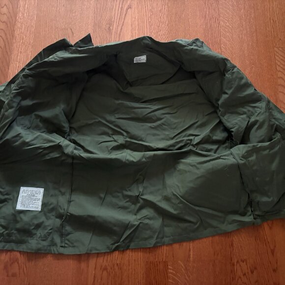 NOS Vintage 1969 Rip-Stop Poplin OG 107 Vietnam Coat Size Small Short - Picture 4 of 7